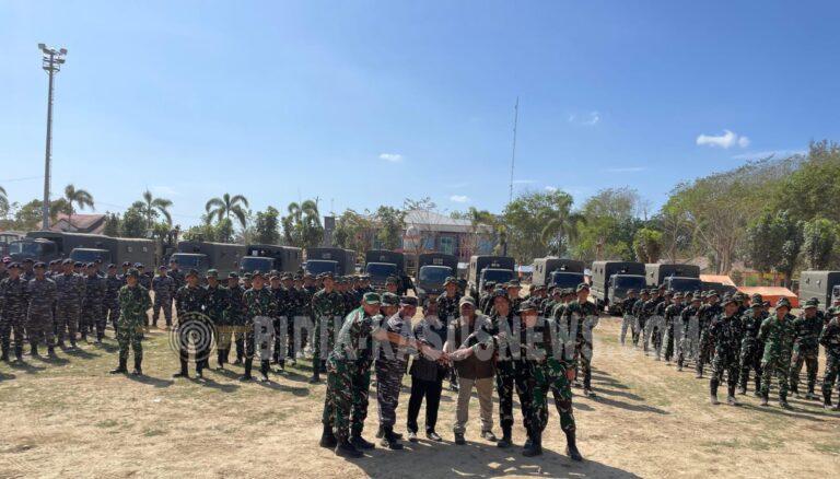 Misi Kemanusiaan Tuntas, 105 Prajurit Yonzipur 10 Kostrad Kembali ke Satuan