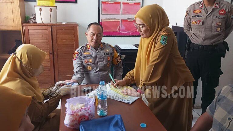 Polsek Banjang Ikuti Pemeriksaan Kesehatan Berkala, Upaya Cegah Penyakit Tidak Menular di Lingkungan Kerja