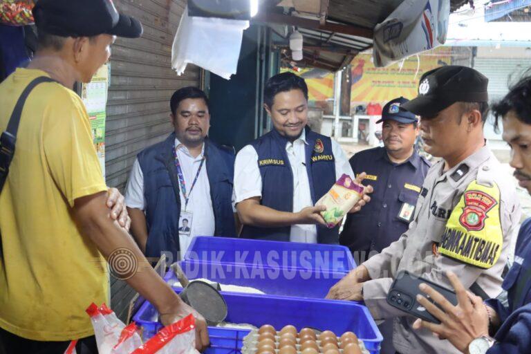 Satgas Pangan Polres Priok, Cek Stok dan Harga Bapokting di Pasar Muara Angke