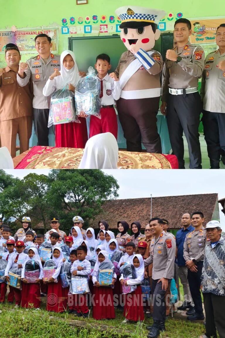 Momen Haru Kapolres Kuningan di SDN 3 Sukadana : Sekolah Kecil, Semangat Besar