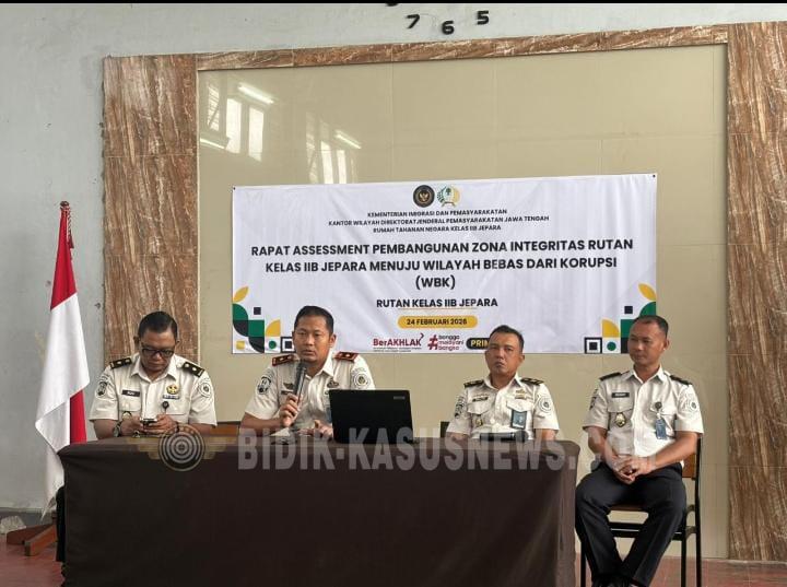 Perkuat Komitmen Integritas, Rutan Jepara Gelar Rapat Assessment Pembangunan Zona Integritas Menuju WBK 2026