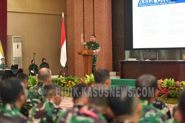 Perkuat Kepemimpinan Satuan, Kasad Bekali Calon Komandan TNI AD