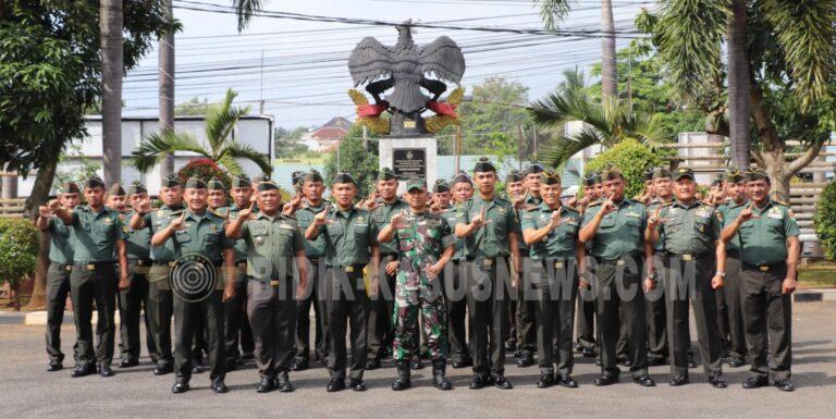 Dandim 0410/KBL Pimpin Korp Raport, Serda Dodi dan Serda Bobi Resmi Bertugas di Satuan Baru