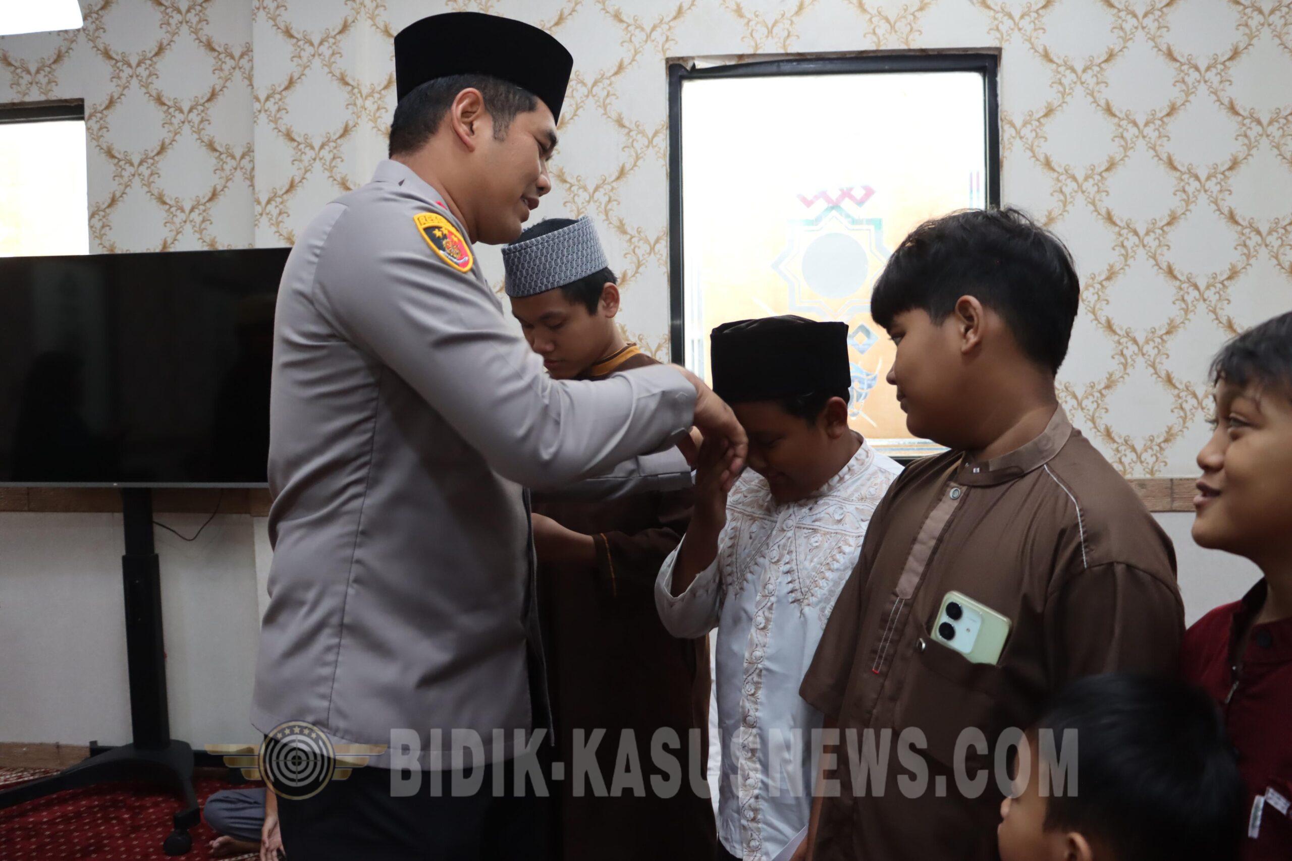 Tebar Kebahagiaan di Bulan Ramadhan, Polres Priok Santuni Anak Yatim dan Buka Puasa Bersama Jurnalis Jakarta Utara