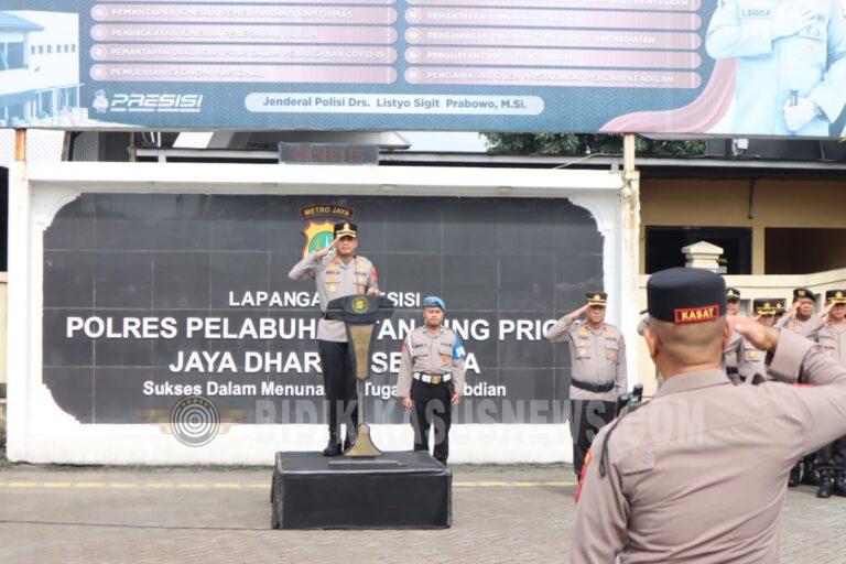 Kapolres Pelabuhan Tanjung Priok Pimpin Apel Siaga Kamtibmas, Tegaskan Komitmen Jaga Keamanan Ramadhan dan Idul Fitri