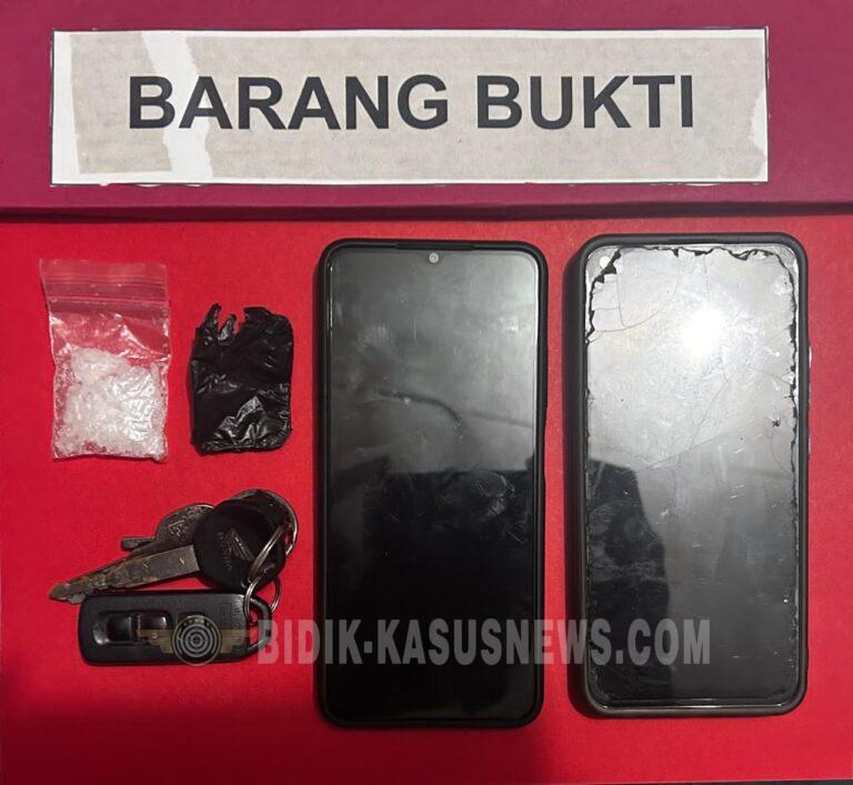 Polres Melawi Amankan Bruto 4,81 Gram Narkotika,AKP Dhanie: 2 Orang Dalam Proses Hukum