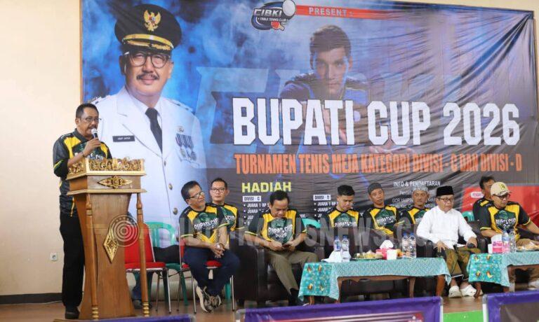 Bupati Cup 2026 Jadi Panggung Adu Ketangkasan Atlet Tenis Meja Sukabumi