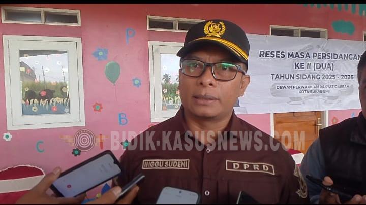 Reses Tahun Sidang 2025-2026, Ingu Sudeni: Infrastruktur Arus Utama Warga Kota Sukabumi