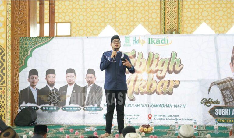 Wakil Wali Kota Sukabumi Ajak Warga Jadikan Ramadan Momentum Pembenahan Diri dan Lingkungan