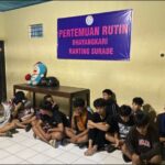 Aksi Perang Sarung Pecah, Polsek Surade Gercep Turun Tangan