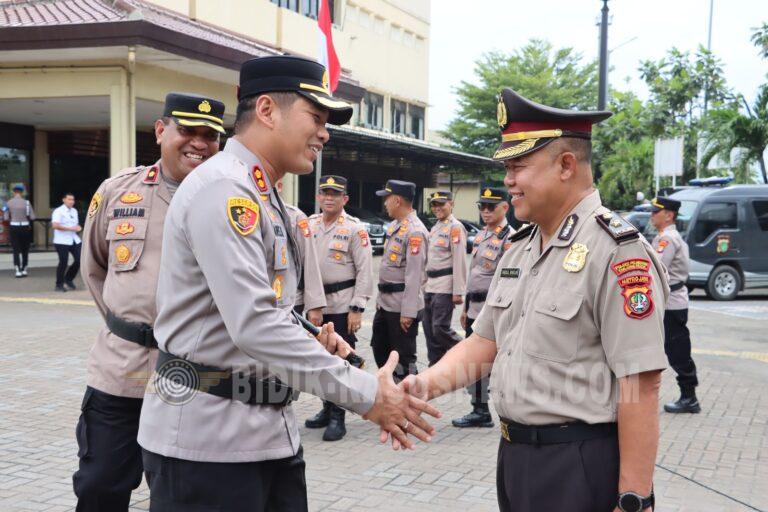 Upacara Kenaikan Pangkat Pengabdian Personel Polres Pelabuhan Tanjung Priok
