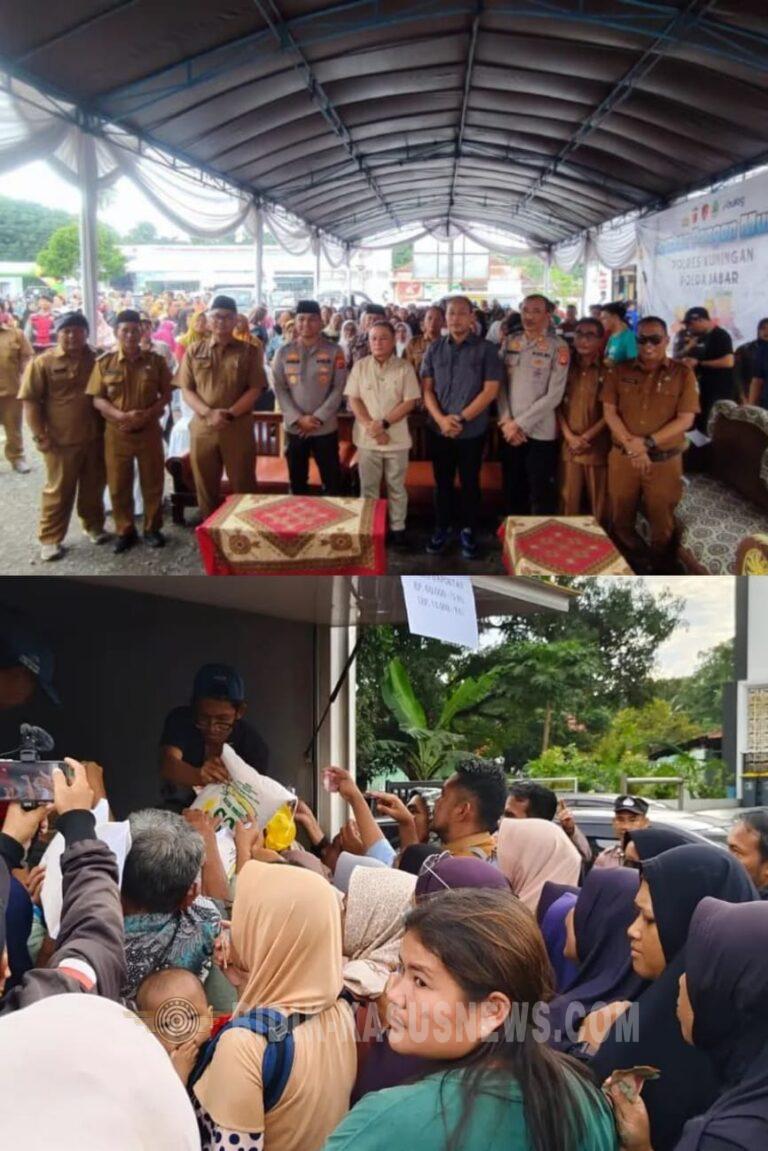 Pangan Murah Polres Kuningan Diserbu Warga, Harganya Super Murah Dan Berkualitas