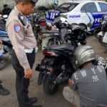 Samsat dan Polres Indramayu Gelar Razia Pajak, Ratusan Pengendara Terjaring