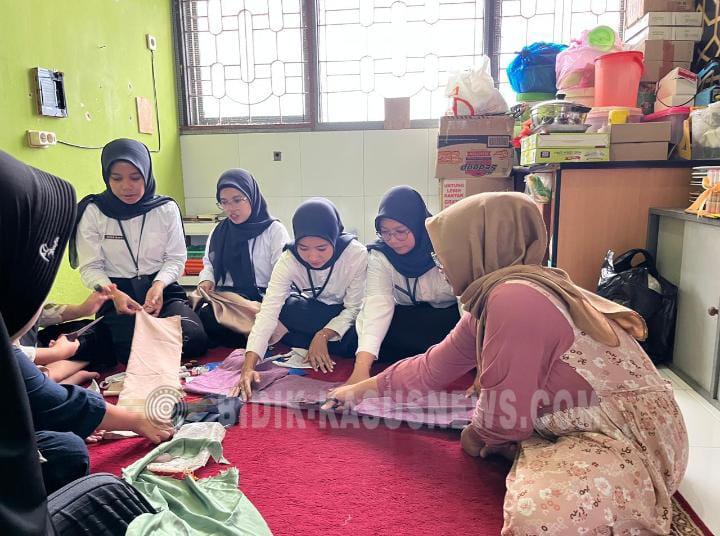 Kreativitas sebagai Kunci Kemandirian, WBP Perempuan Berkarya Melalui Scrunchie