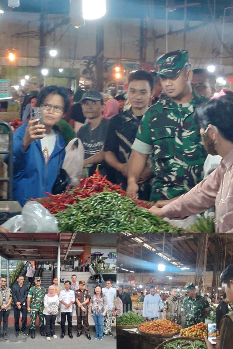 Dandim 0614/kota Cirebon Monitoring Ketersediaan dan Distribusi Kebutuhan Pokok Selama Ramadhan dan Jelang Idul Fitri 1447H/2026M