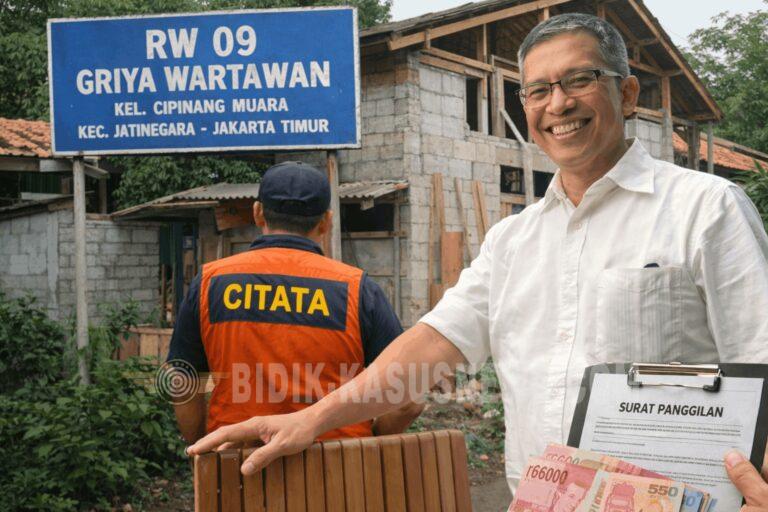 Renovasi Rumah Tanpa Penambahan Bangunan Dipanggil Citata, RW 09 Griya Wartawan Minta Penjelasan