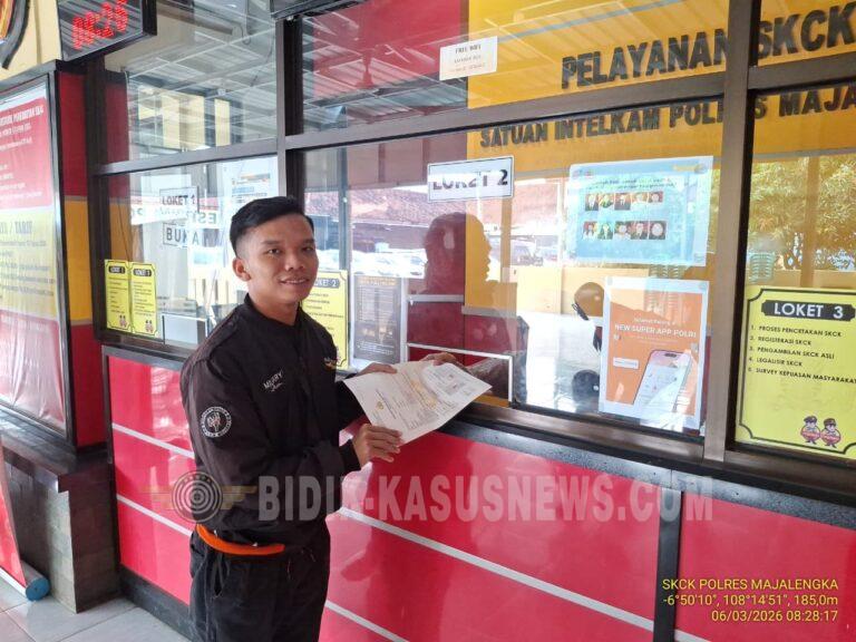 Optimalkan Pelayanan Publik, Sat Intelkam Polres Majalengka Berikan Layanan SKCK Prima bagi Masyarakat