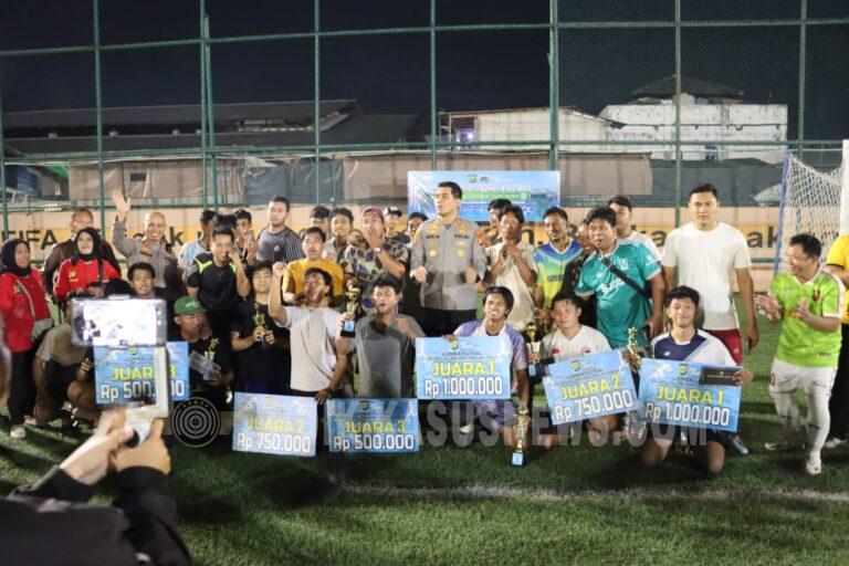 Polres Pelabuhan Tanjung Priok Gelar Lomba Futsal dan Night Run, Pererat Kekompakan Warga di Bulan Ramadhan