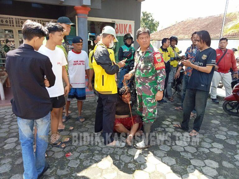 Babinsa Koramil 410-05/TKP Bersama Warga Gagalkan Pencurian Motor di Langkapura