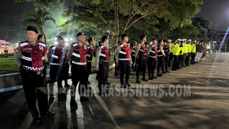 Polres Majalengka Gelar KRYD Gabungan, Jaga Kondusifitas Wilayah di Malam Akhir Pekan