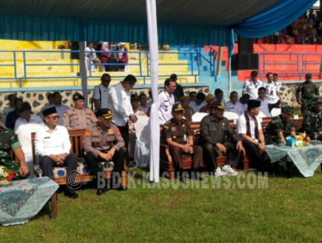 Kabag Log Polres Majalengka Hadiri Penutupan TMMD Ke-127 di Desa Sindangwangi