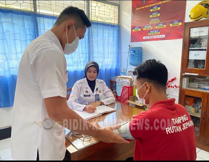 Pastikan Warga Binaan Tetap Sehat Saat Puasa, Rutan Jepara Gelar Pemeriksaan Kesehatan Berkala