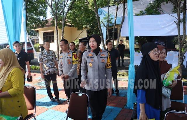Jaga Stabilitas Harga Menjelang Lebaran, Kapolres Majalengka Gelar Bazar Pangan Murah Serentak Secara Virtual