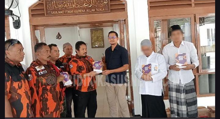 MPC Pemuda Pancasila Jepara Hibahkan 100 Al-Qur’an ke Rutan Jepara