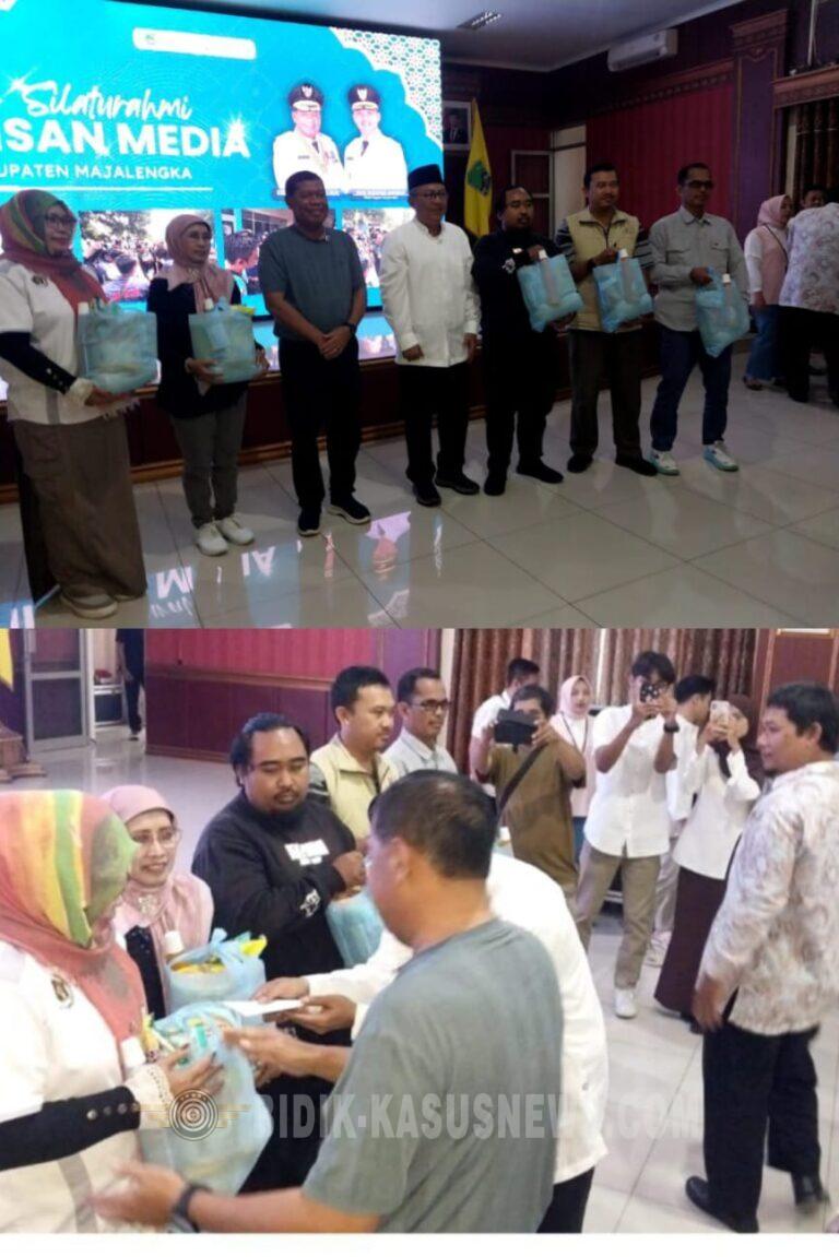 Gelar Acara Silaturahmi Insan Media Bupati Majalengka Siltap Pamong Cair Perbulan dan Tekankan Pentingnya Sinergitas dengan Insan Pers