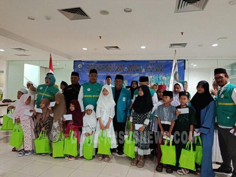 PARMUSI Jakarta Utara Santuni 100 Anak Yatim dan Mualaf, Sekaligus Kukuhkan Pengurus Cabang di Jakarta Islamic Centre