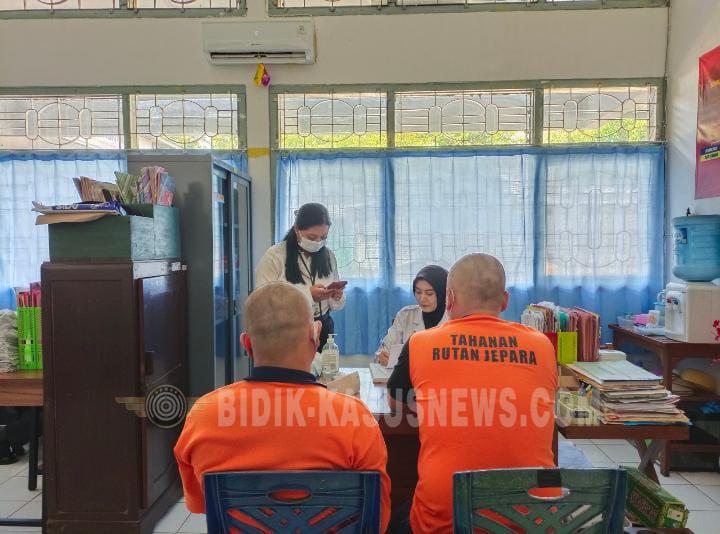 Antisipasi Penyakit Menular, Rutan Jepara Lakukan Pemeriksaan Kesehatan Tahanan Baru