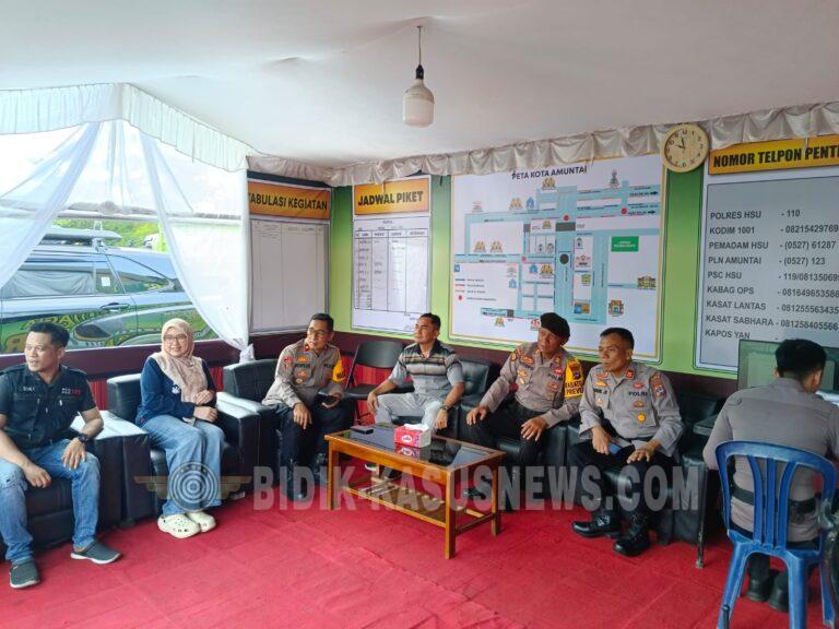 Operasi Ketupat 2026 Dimulai, Polres HSU Intensifkan Pengecekan Pos Pam dan Pos Yan untuk Mudik Aman