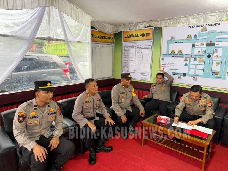 Tim Supervisi Polda Kalsel Tinjau Pos Yan Ketupat Intan 2026 di HSU, Kesiapan Pengamanan Mudik Dipastikan Optimal