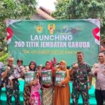 Dandim 0614/Kota Cirebon Dampingi Danrem 063/SGJ Resmikan Jembatan Perintis Garuda Sumurwuni