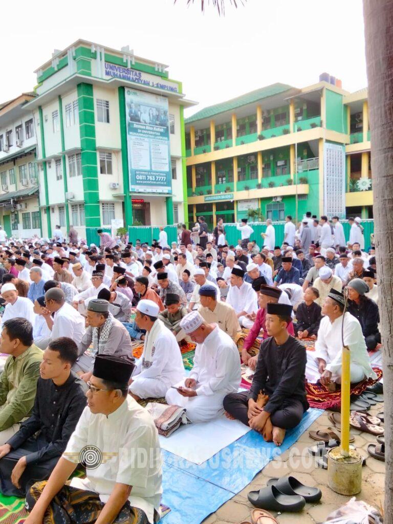 5.000 Jemaah Padati Shalat Idul Fitri di Labuhan Ratu, Babinsa Pastikan Ibadah Aman dan Khidmat