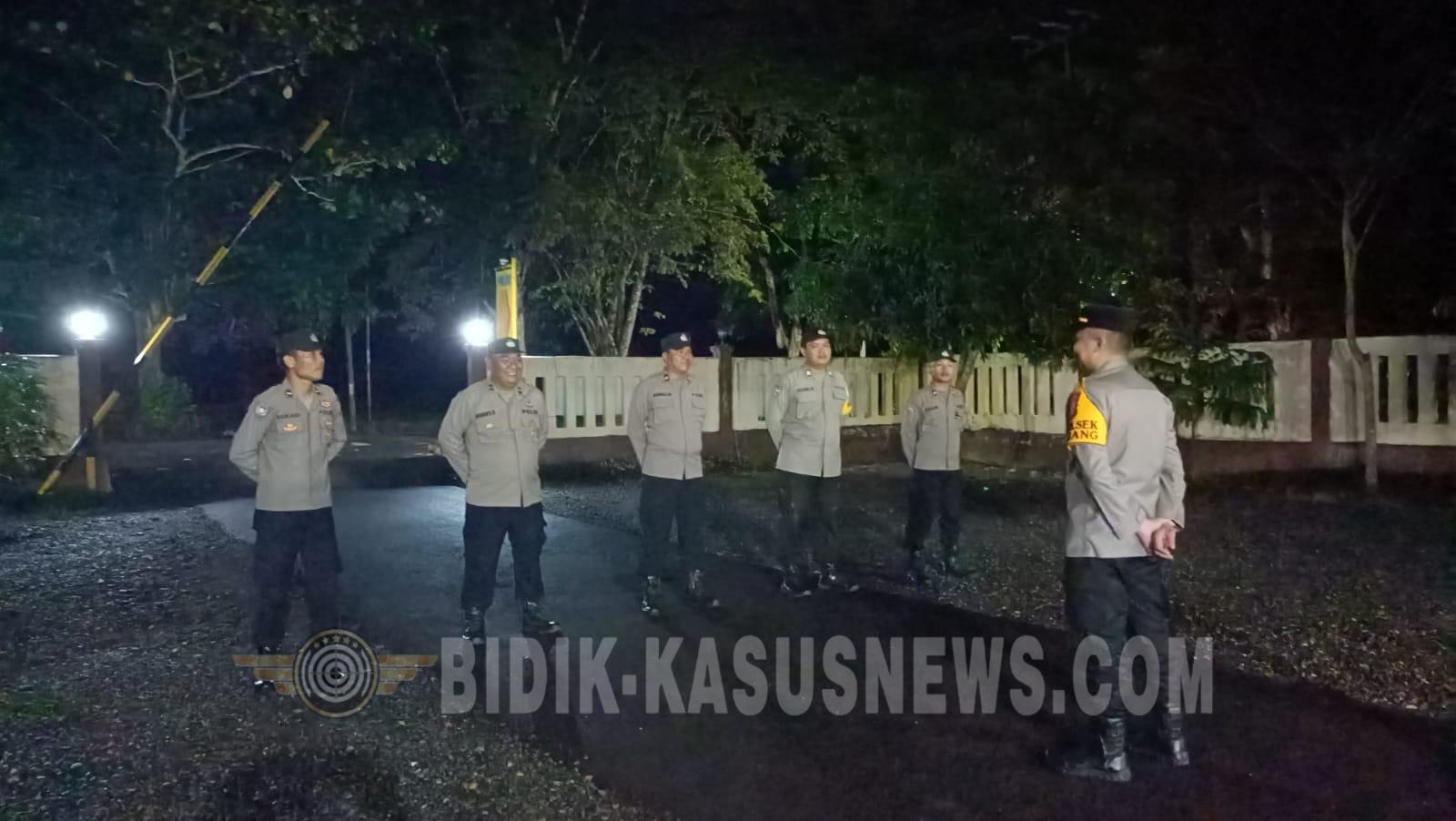 Amankan Malam Takbiran, Polsek Banjang Gelar Apel dan Patroli Intensif di Wilayah HSU