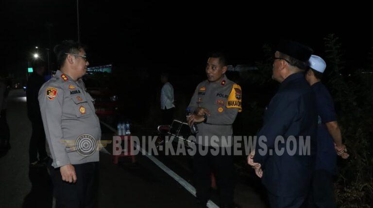 Patroli Skala Besar Malam Takbiran, Kapolres HSU Pimpin Pengamanan Gabungan di Amuntai