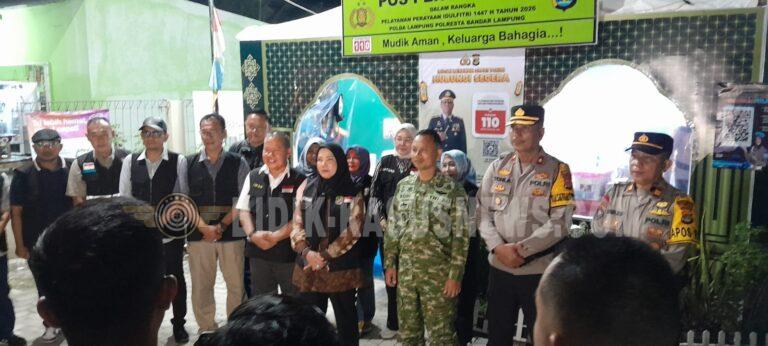 Pantau Malam Takbiran, Dandim 0410/KBL Perkuat Sinergi TNI-Polri dalam Operasi Ketupat Krakatau 2026