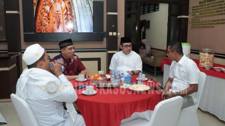 Pererat Silaturahmi Idul Fitri, Kapolres HSU Gelar Halal Bihalal Bersama Personel dan Masyarakat