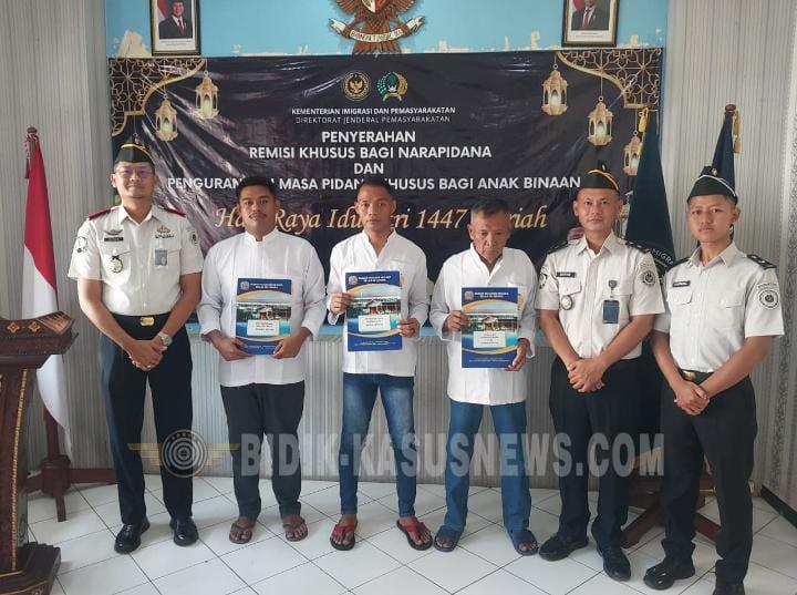 Momentum Idul Fitri, 166 Warga Binaan Rutan Jepara Dapat Remisi