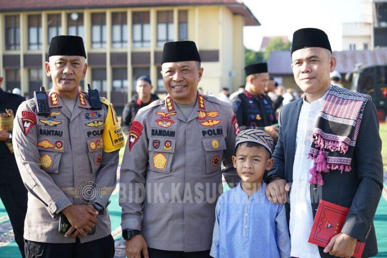 Di Tengah Agenda Kenegaraan Presiden, Dankorbrimob Polri Hadirkan Hangatnya Kebersamaan Idulfitri di Mako Brimob Sumut