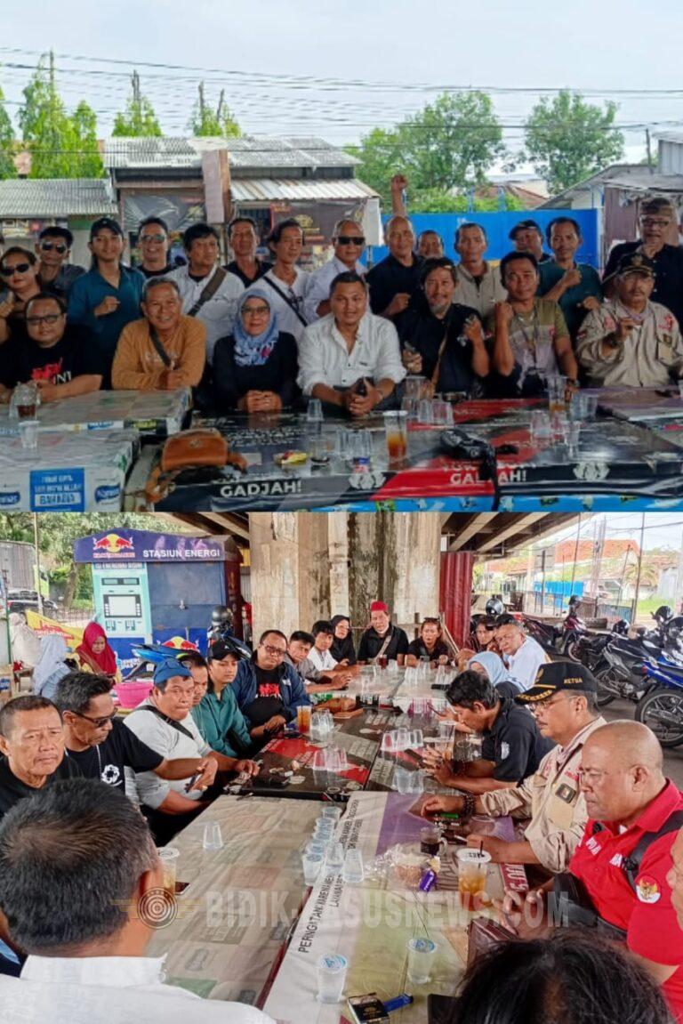 Halal Bihalal Insan Pers Cirebon Digelar Sederhana di Bawah Jalan Layang Pegambiran, Sarat Makna Kebersamaan