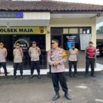 Polres Majalengka Gelar Pengamanan Ziarah Majlis Ta’lim Al-Islah di Makam Embah Demang Lamuju