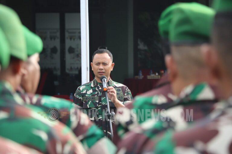 Hangat dan Penuh Makna, Dandim 0410/KBL Pimpin Halal Bihalal Pererat Soliditas Prajurit dan Keluarga