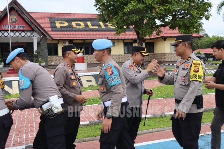 Kapolres Melawi Halal Bihalal Bersama Personel