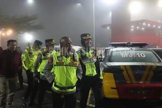 Kapolres Majalengka Terima Kunjungan Wakapolda Jabar di Rest Area KM 164 Tol Cipali Majalengka