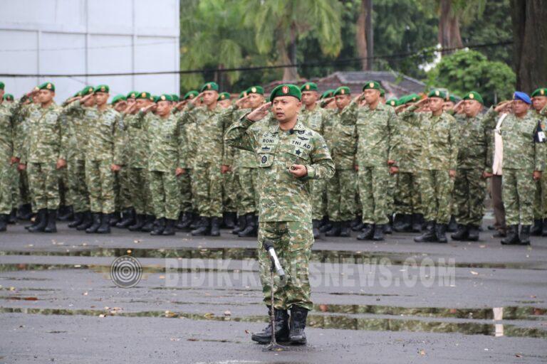 Apel dan Halal Bihalal Kodam XXI/RI, Kekompakan Babinsa Kodim 0410/KBL Curi Perhatian