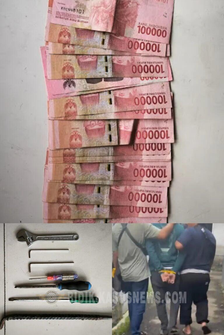 Rumah Kosong Dibobol Komplotan Lintas Kota, Empat Pelaku Dibekuk dengan Kerugian Fantastis Ratusan Juta