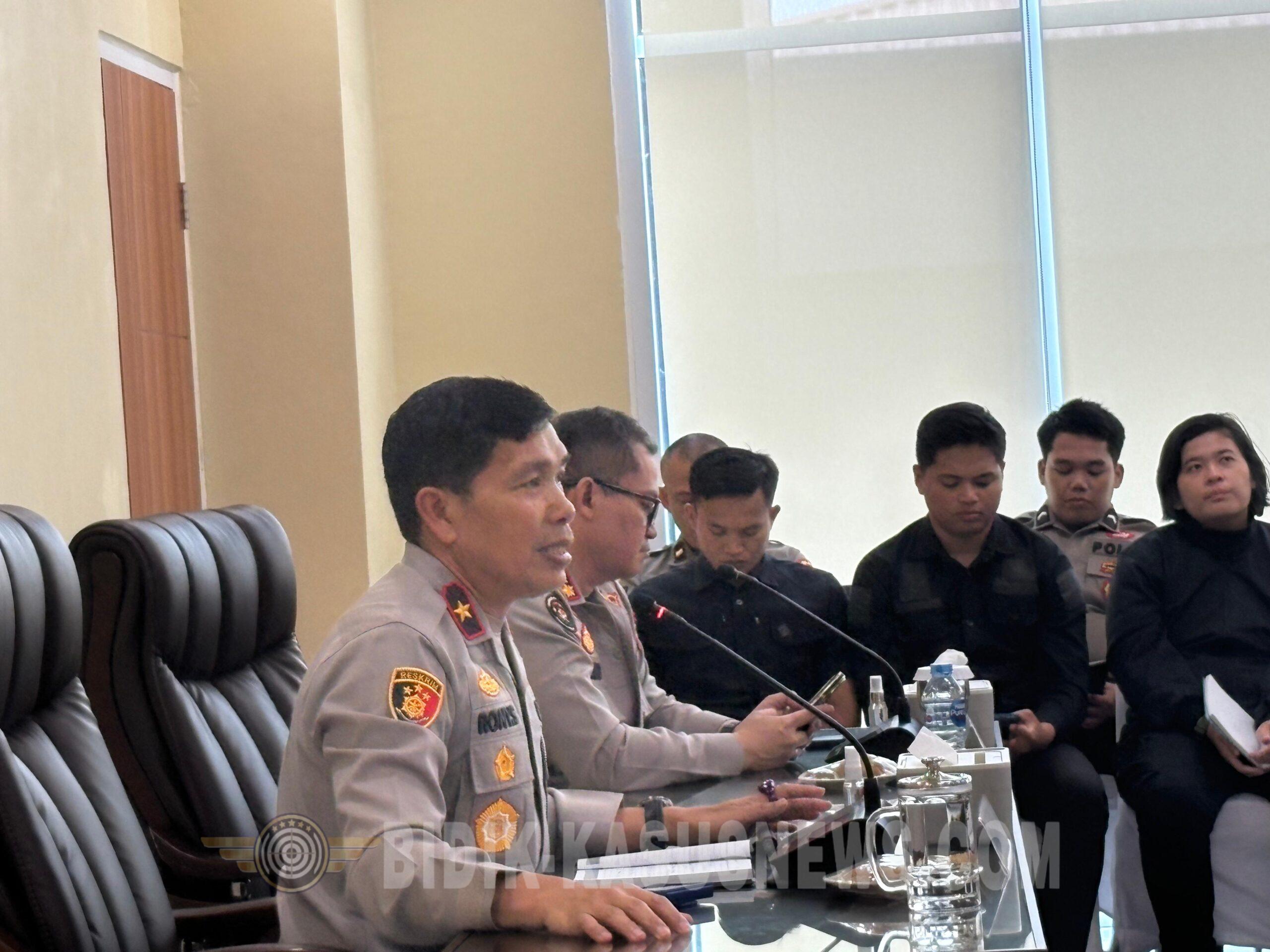 Kasubbagrenmin Satbrimob Polda Sumsel Kompol Sugeng Ikuti Rapat Arahan Wakapolda terkait Optimalisasi dan Anev Viralisasi Video Kegiatan Positif Polri