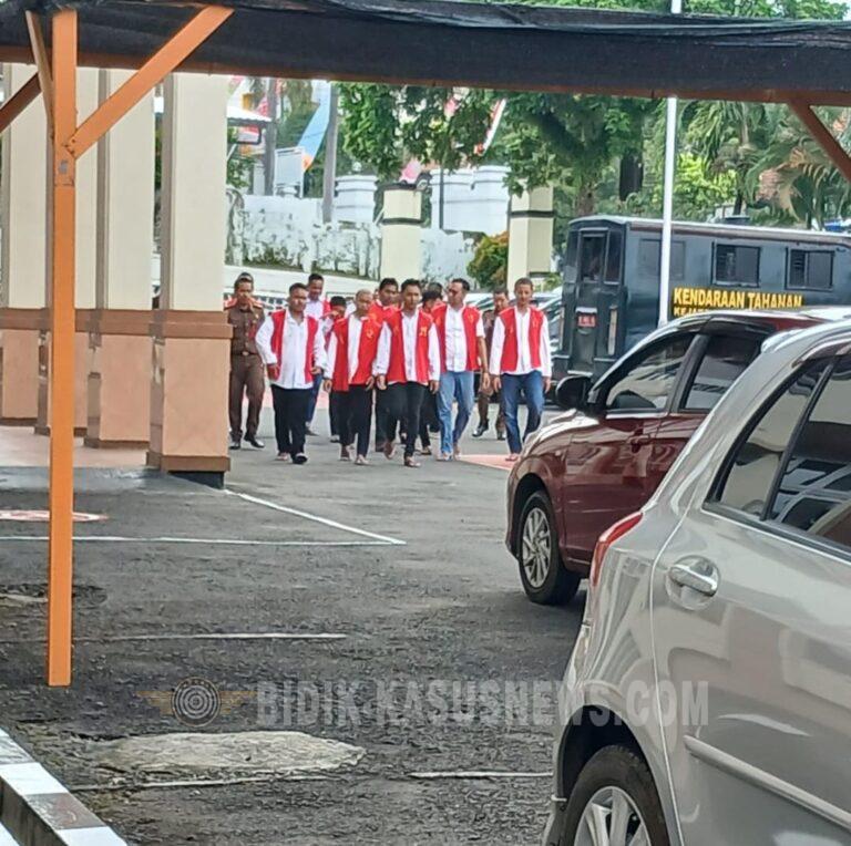 10 Terdakwa Kasus Sabu Disidangkan di PN Jepara, Libatkan Lansia hingga Pegawai Puskesmas